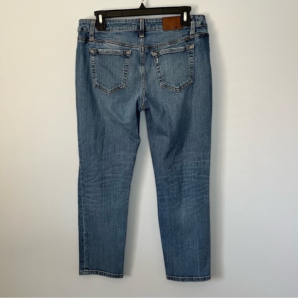 Joe’s Jeans The Billie Boyfriend Slim Cropped Distressed Denim Jeans Size 28 - Picture 11 of 15